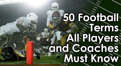 50 Football Terms Everyone Must Know (A – Z Glossary).